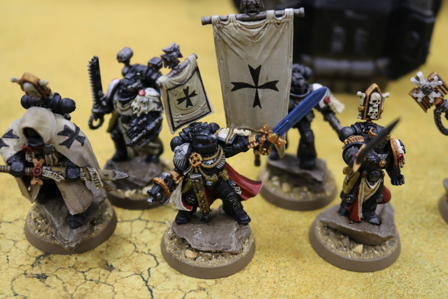 Black Templars Army Very Well Painted Space Marines Warhammer 40k