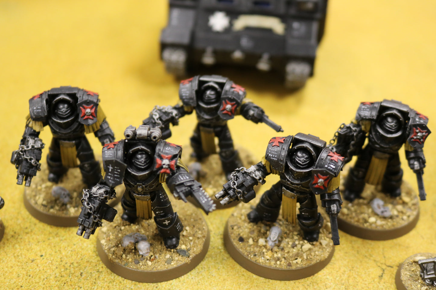 Black Templars Army Very Well Painted Space Marines Warhammer 40k