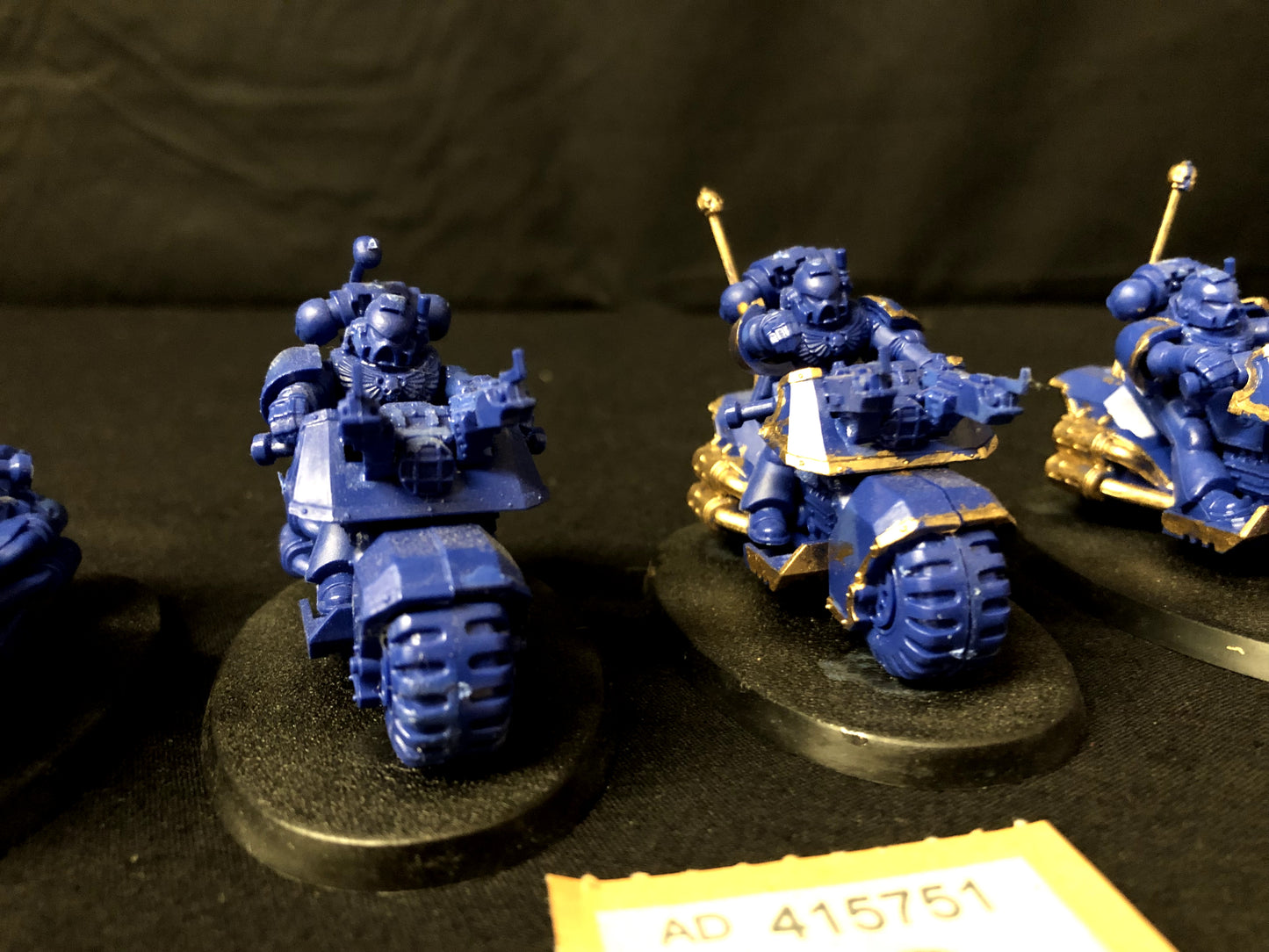 4x OOP Bikers Squad #10 Space Marines Warhammer 40k