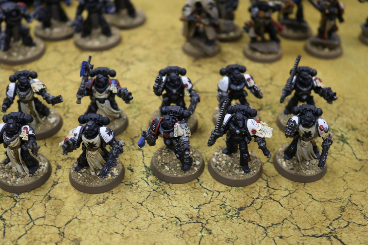 Black Templars Army Very Well Painted Space Marines Warhammer 40k