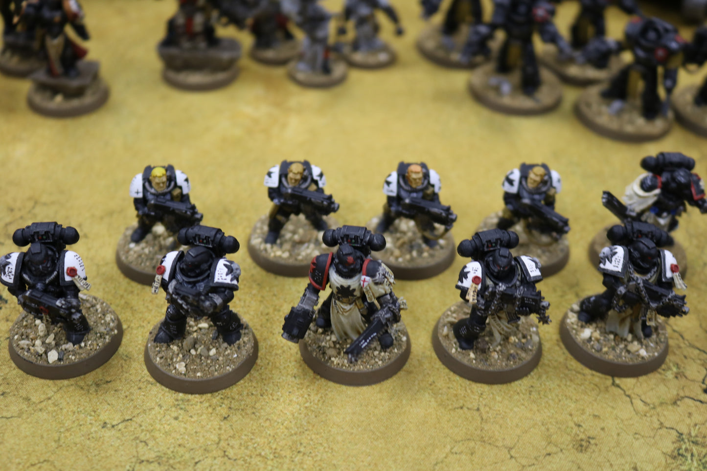 Black Templars Army Very Well Painted Space Marines Warhammer 40k