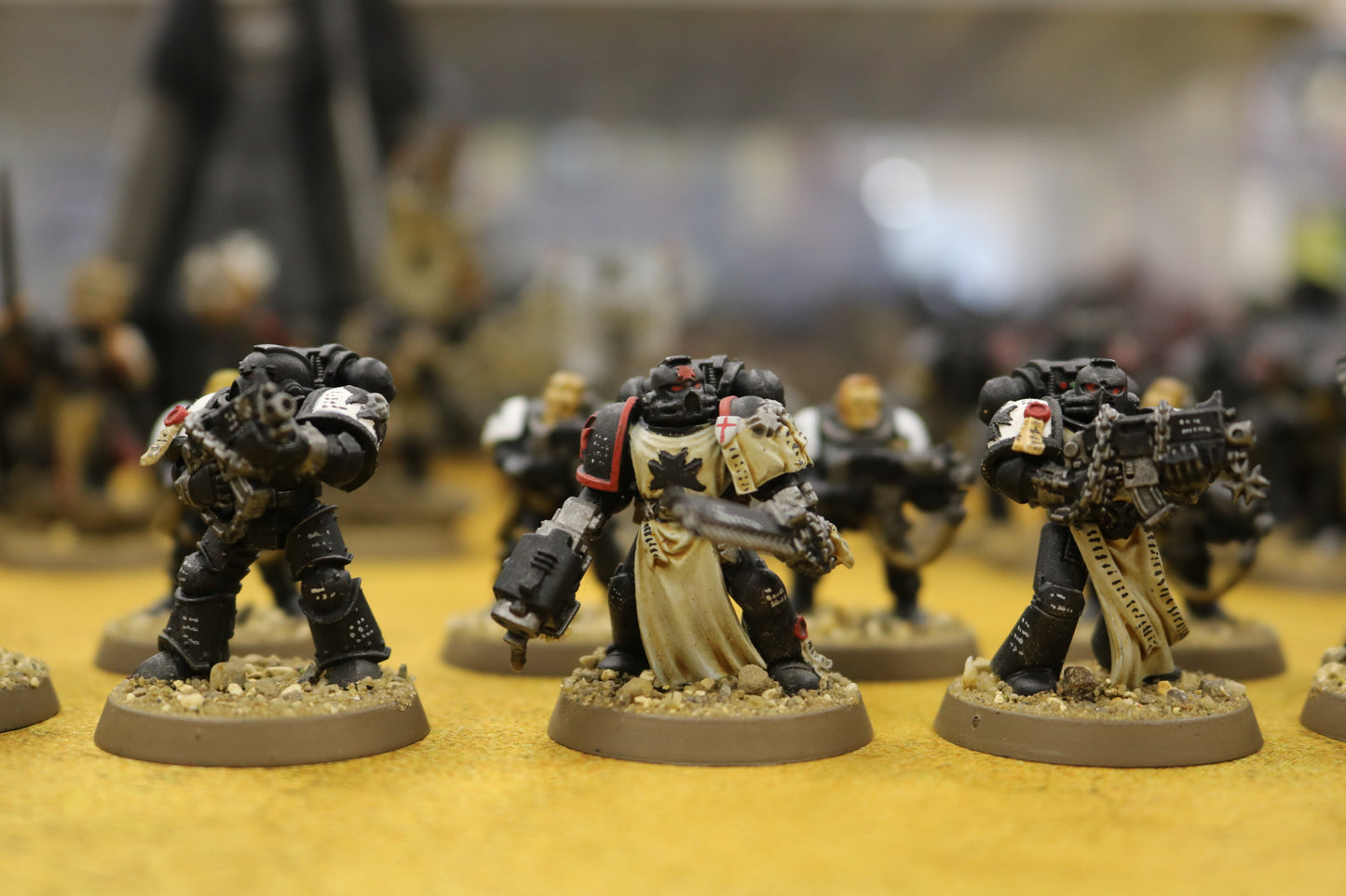 Black Templars Army Very Well Painted Space Marines Warhammer 40k