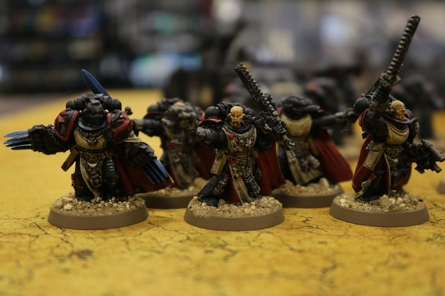 Black Templars Army Very Well Painted Space Marines Warhammer 40k
