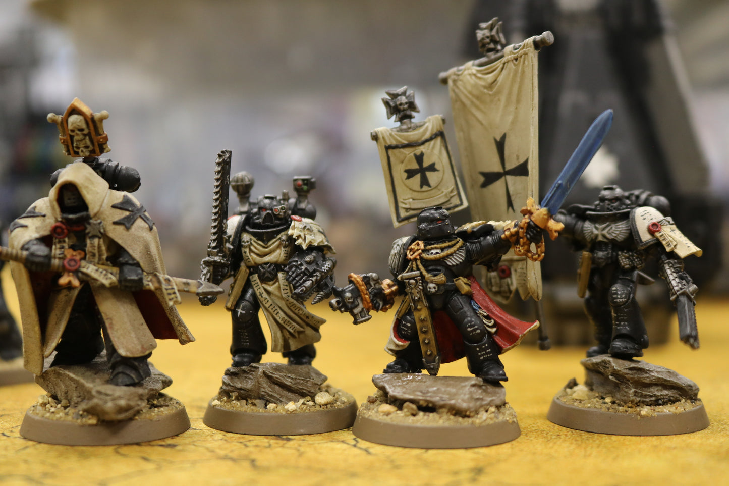 Black Templars Army Very Well Painted Space Marines Warhammer 40k