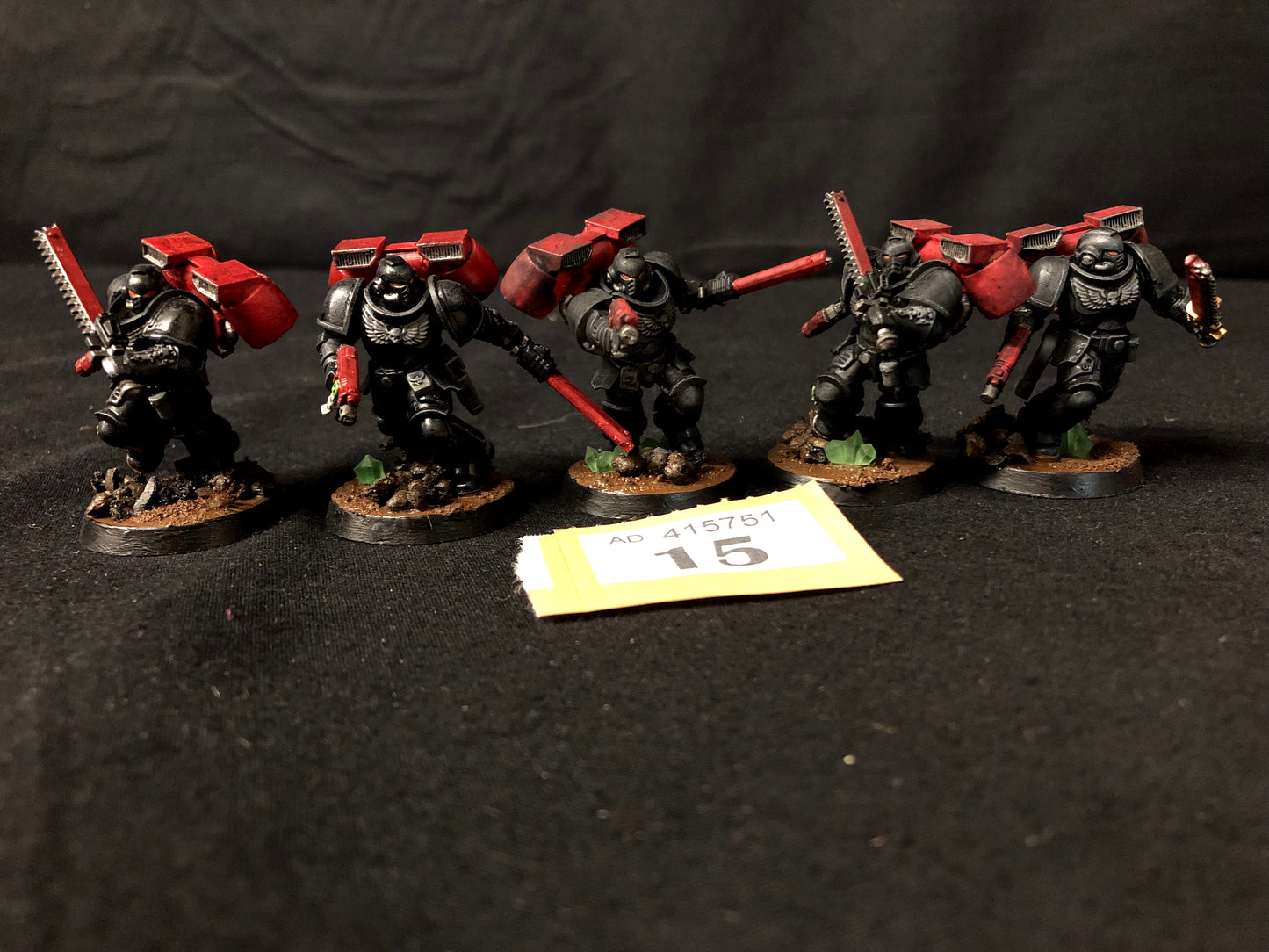 5x Vanguard Veterans #15 Space Marines Warhammer 40k