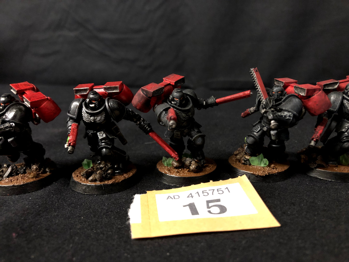 5x Vanguard Veterans #15 Space Marines Warhammer 40k