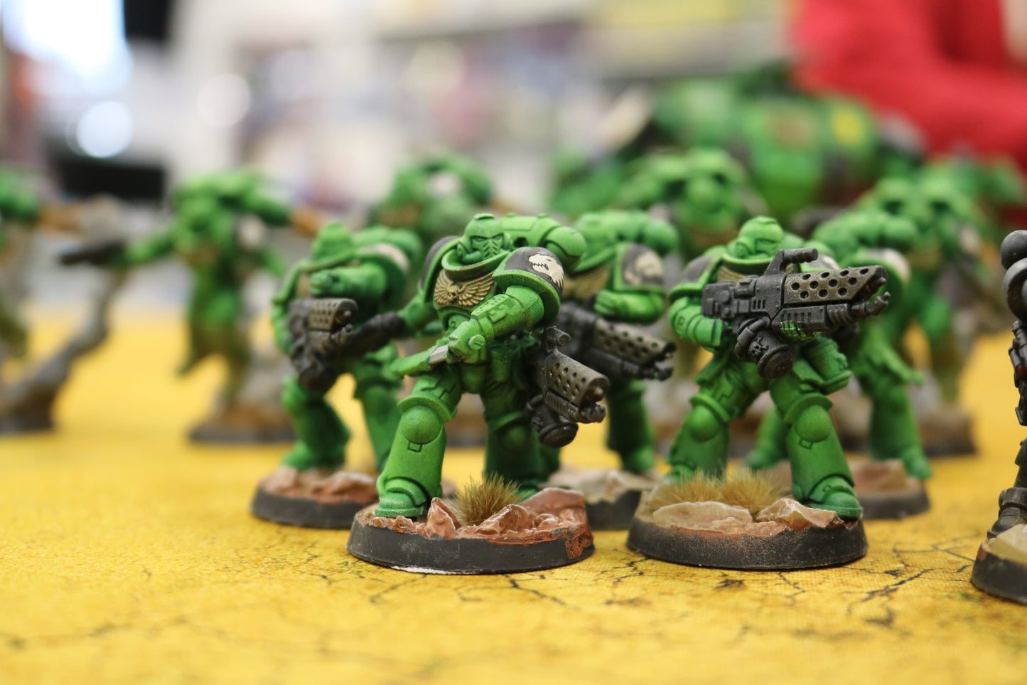 Salamanders Army Very Well Painted Space Marines Warhammer 40k