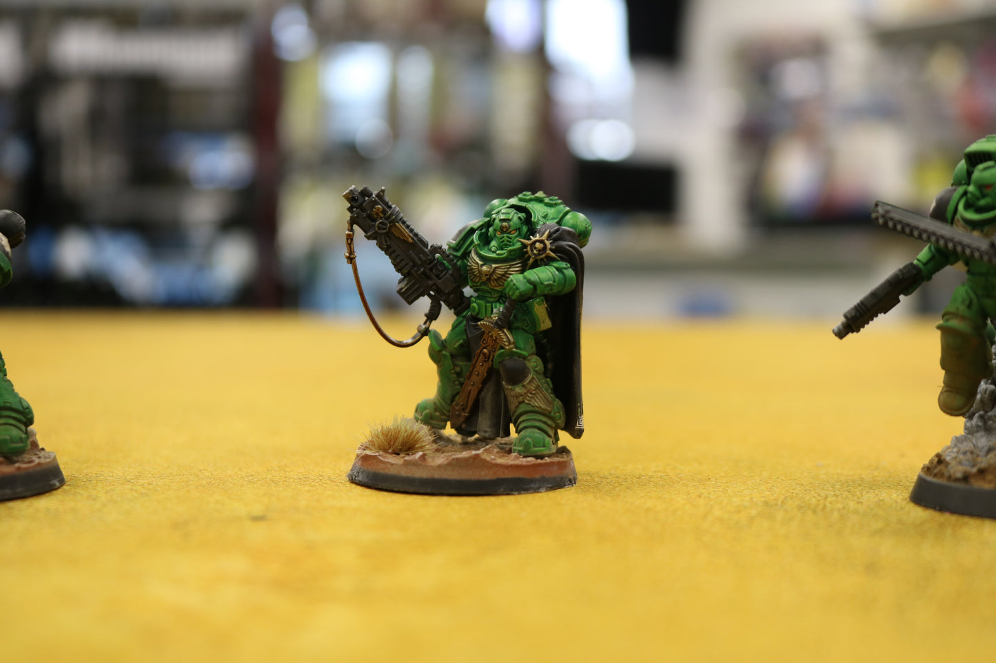Salamanders Army Very Well Painted Space Marines Warhammer 40k