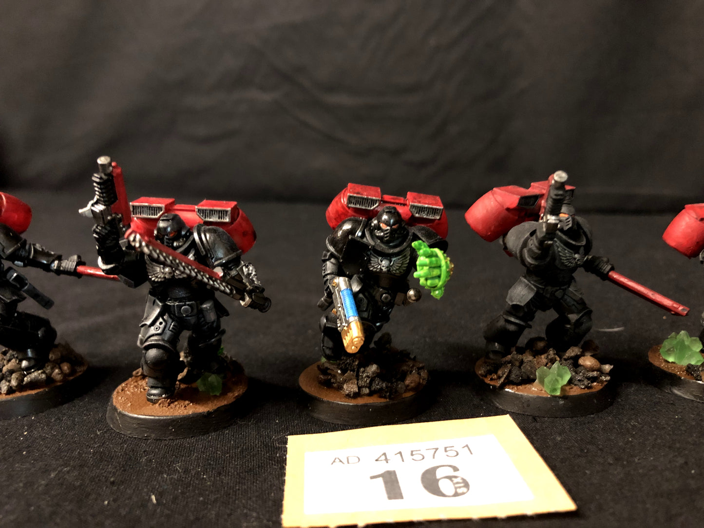 5x Vanguard Veterans #16 Space Marines Warhammer 40k