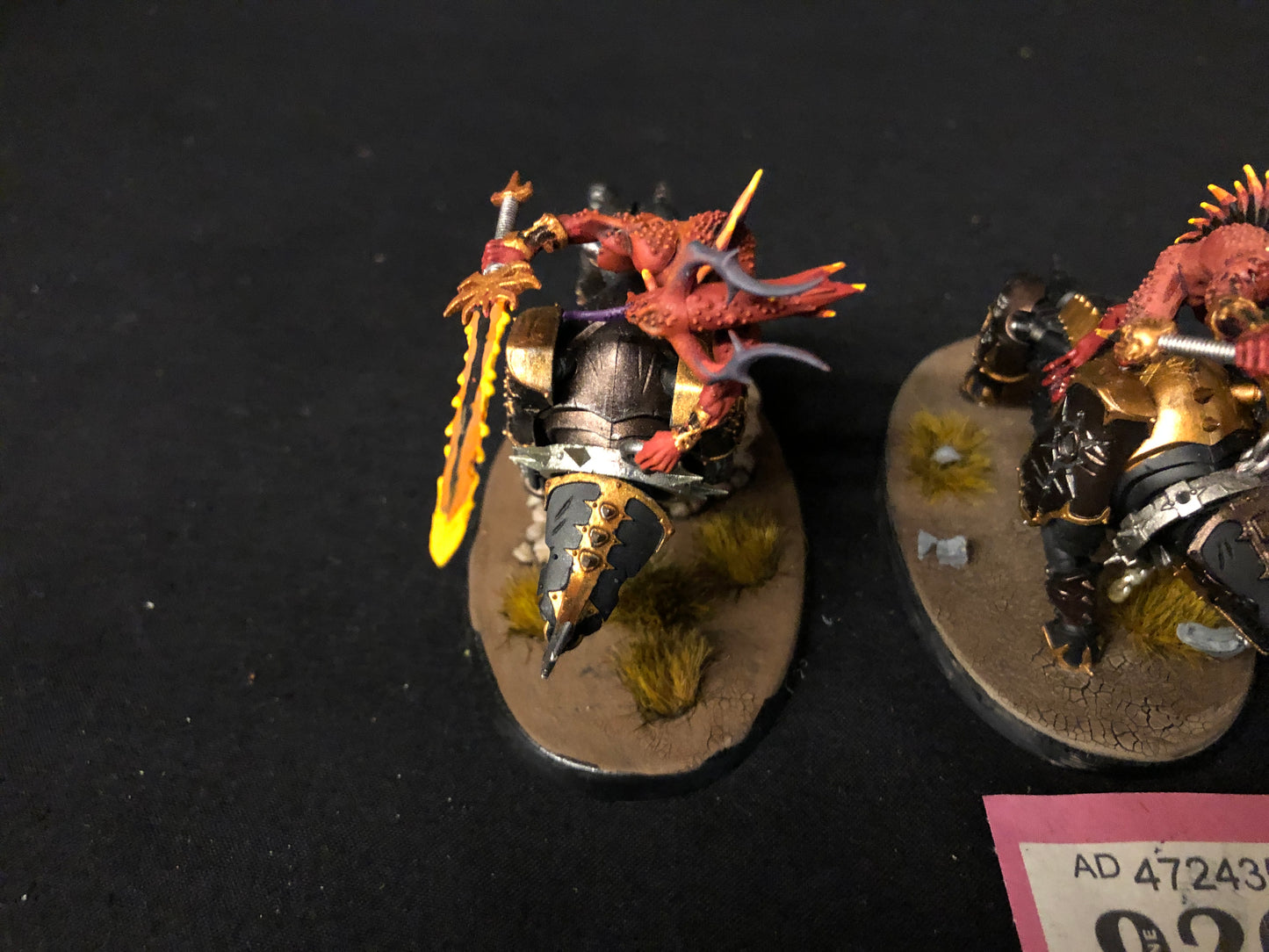 3x Bloodcrusher #926 Very Well Painted Blades of Khorne AOS Warhammer 40k