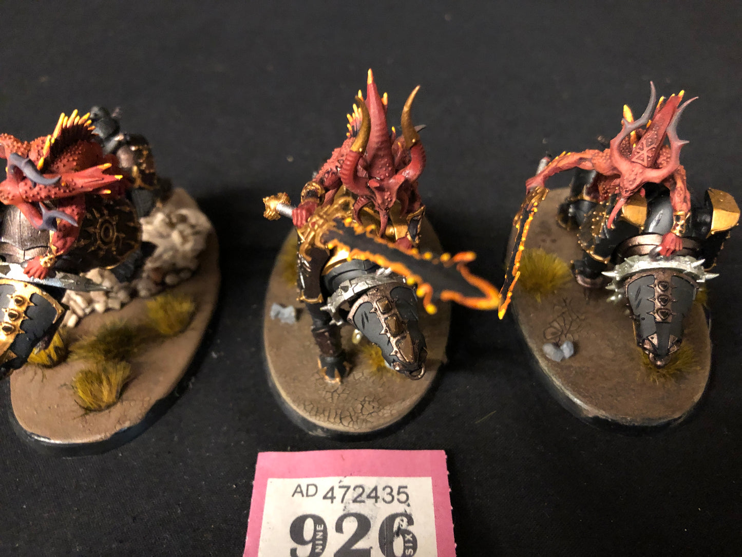 3x Bloodcrusher #926 Very Well Painted Blades of Khorne AOS Warhammer 40k