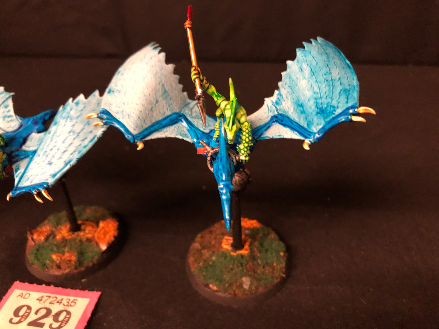 3x Terradon Riders #929 Well Painted Seraphon AOS Warhammer 40k