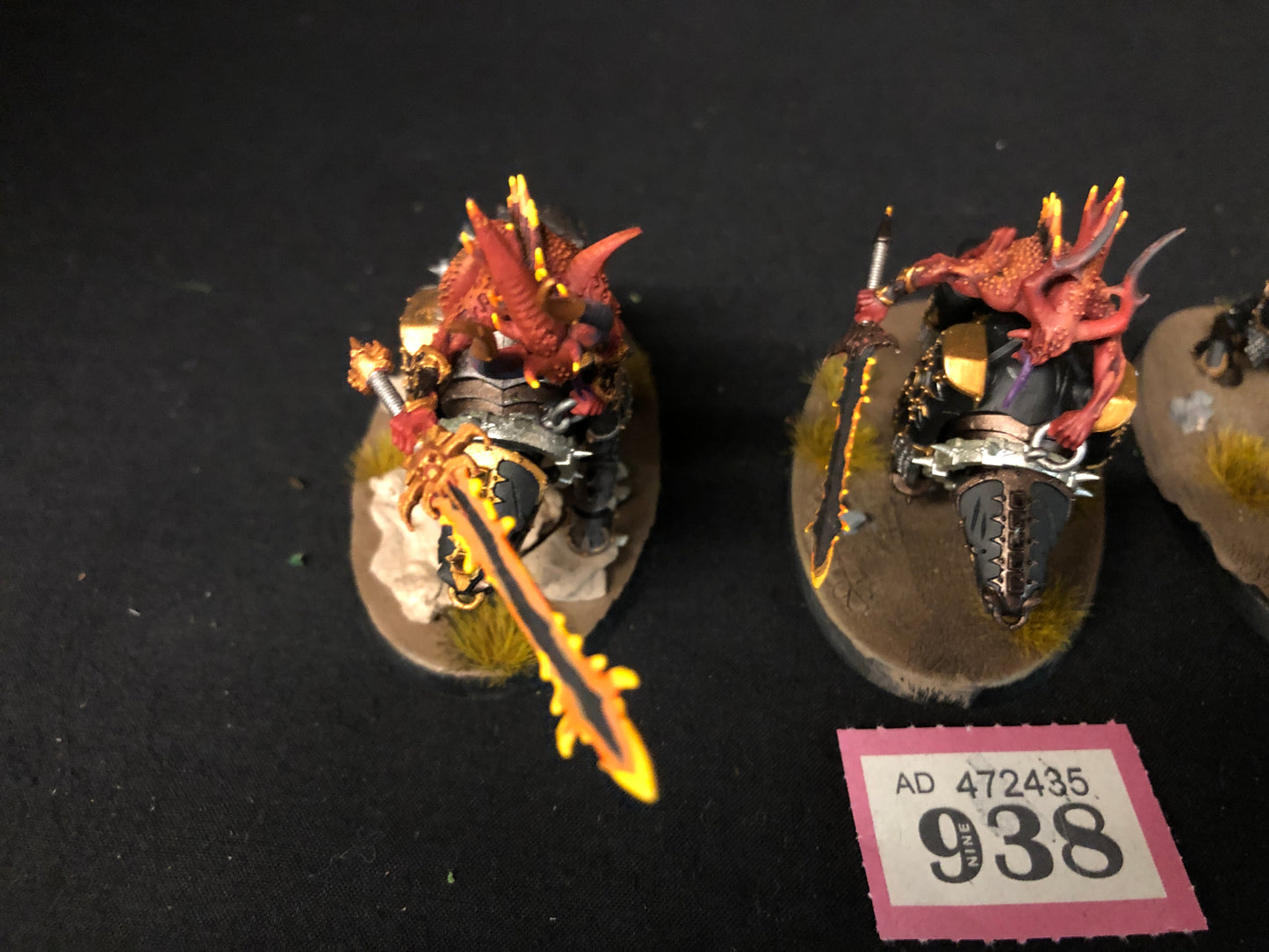 3x Bloodcrushers #938 Very Well Painted Blades of Khorne AOS Warhammer 40k