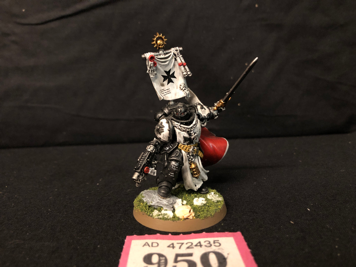 Marshal #950 Well Painted Black Templars Space Marines Warhammer 40k