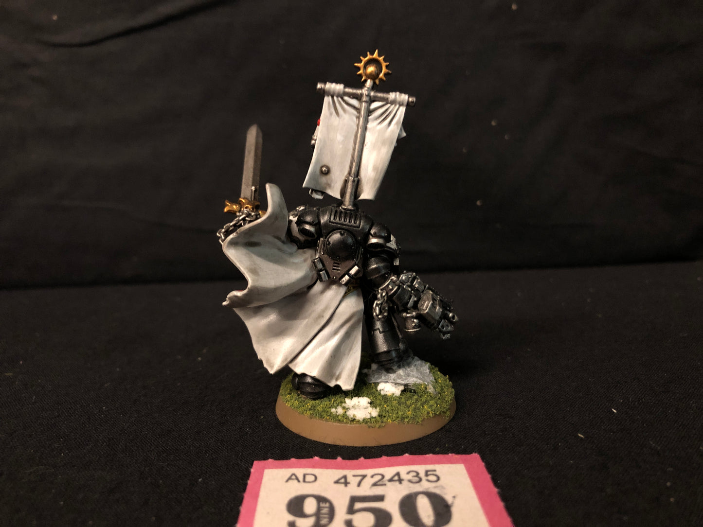 Marshal #950 Well Painted Black Templars Space Marines Warhammer 40k
