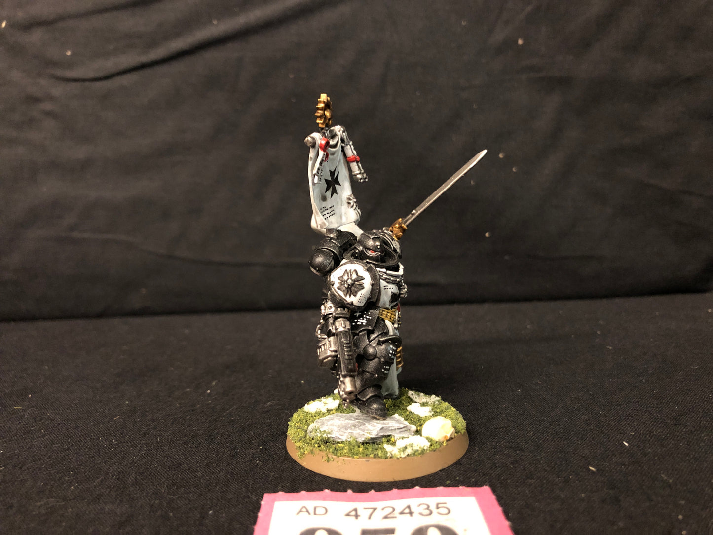 Marshal #950 Well Painted Black Templars Space Marines Warhammer 40k