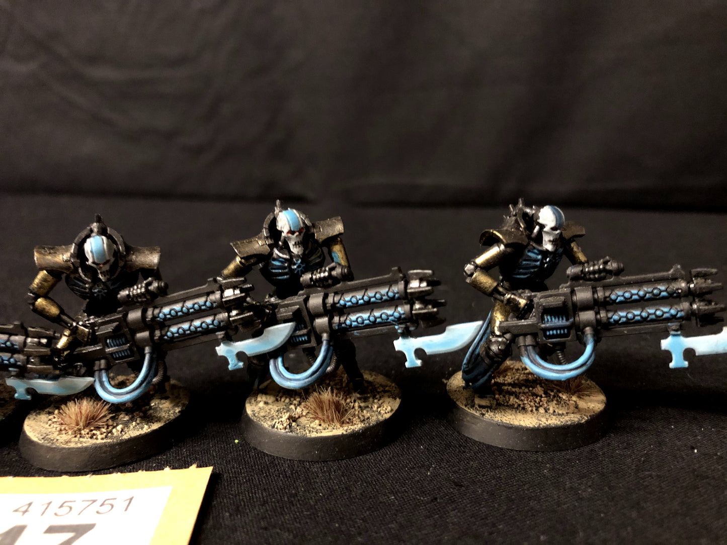 5x Immortals #47 Well painted Necrons Warhammer 40k
