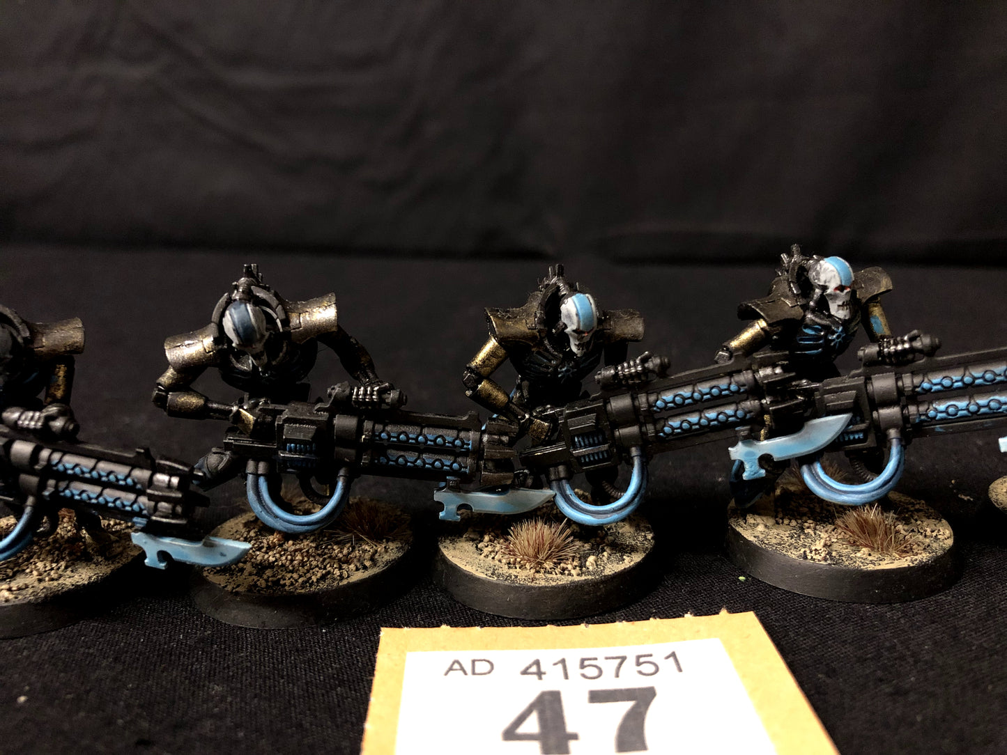 5x Immortals #47 Well painted Necrons Warhammer 40k