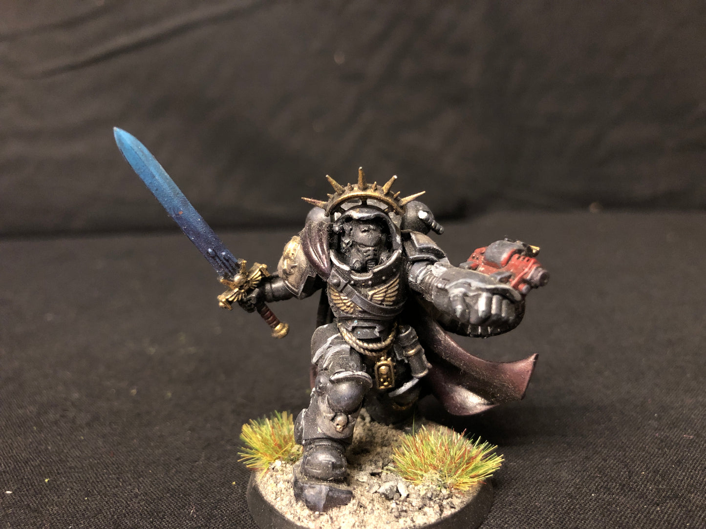 Primaris Captain in Gravis Armour #965 Well Painted Space Marines Warhammer 40k