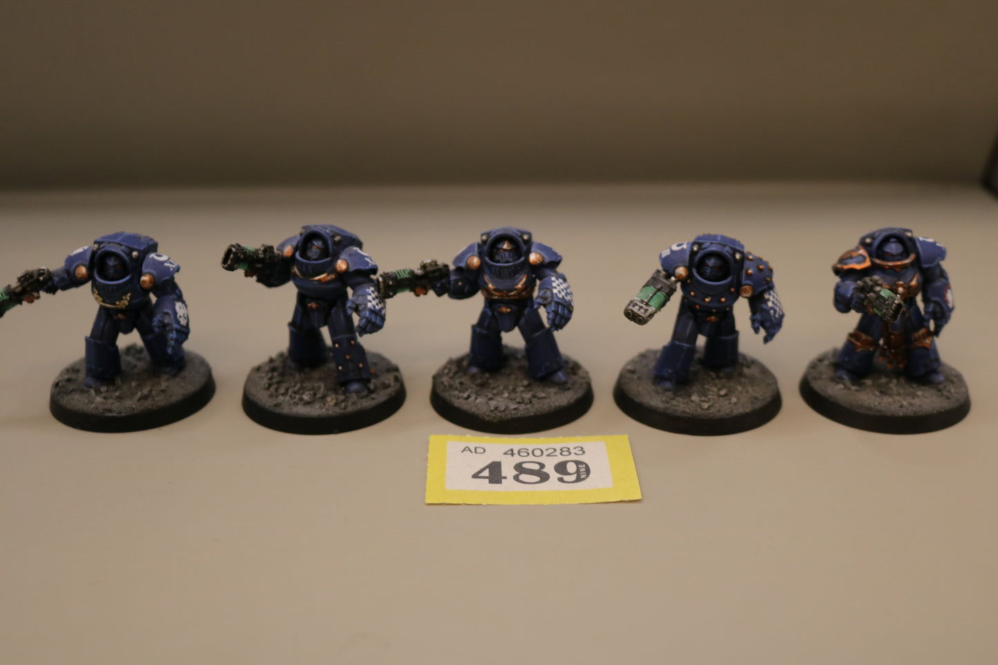 5x Tartaros Terminator Squad #489 VERY Well Painted Space Marines Legiones Astartes Warhammer 40k 30k