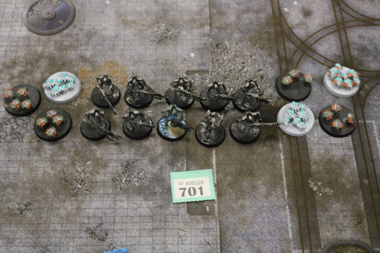 10x Necron Warriors 701 Necrons Well Painted Warhammer 40k
