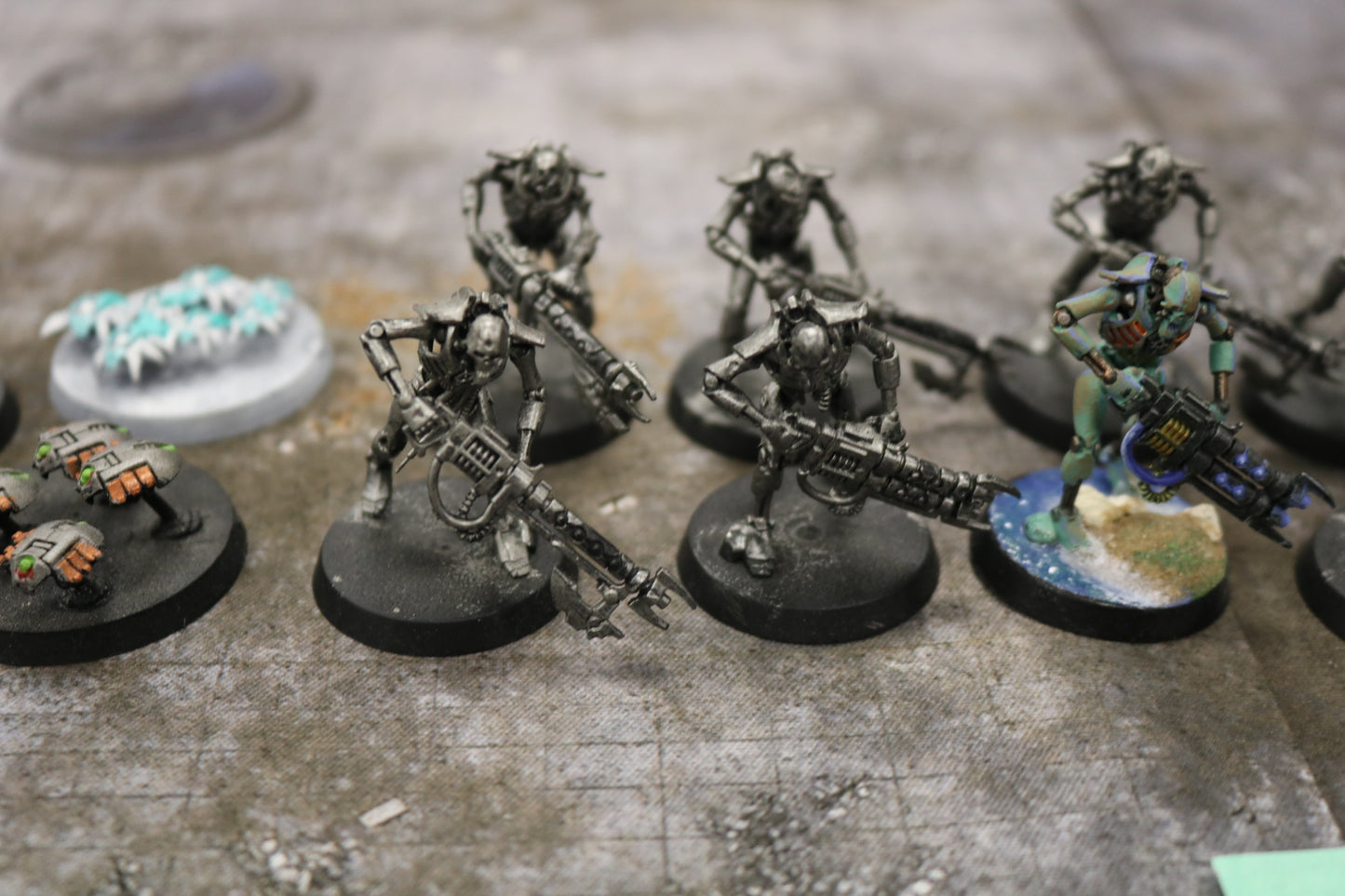 10x Necron Warriors 701 Necrons Well Painted Warhammer 40k