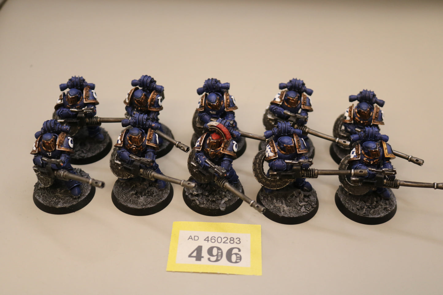 10x Legion Heavy Support Squad Autocannons #496 VERY Well Painted Space Marines Legiones Astartes Warhammer 40k 30k