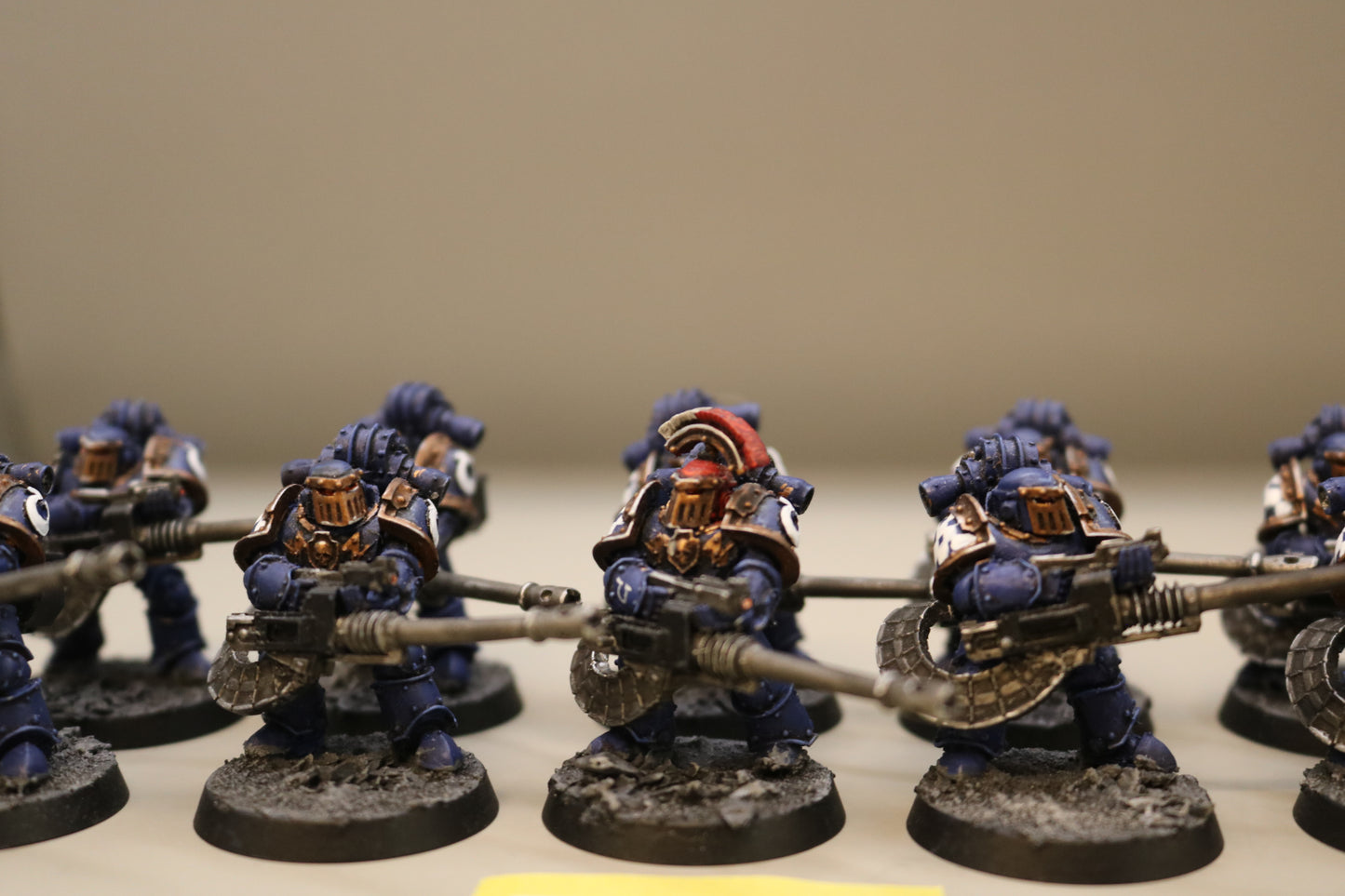10x Legion Heavy Support Squad Autocannons #496 VERY Well Painted Space Marines Legiones Astartes Warhammer 40k 30k