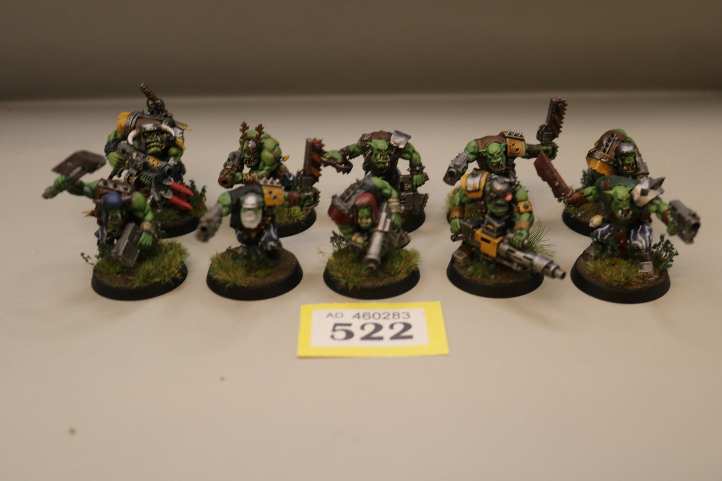 10x Ork Boyz #522 Very Well Painted Orks Warhammer 40k