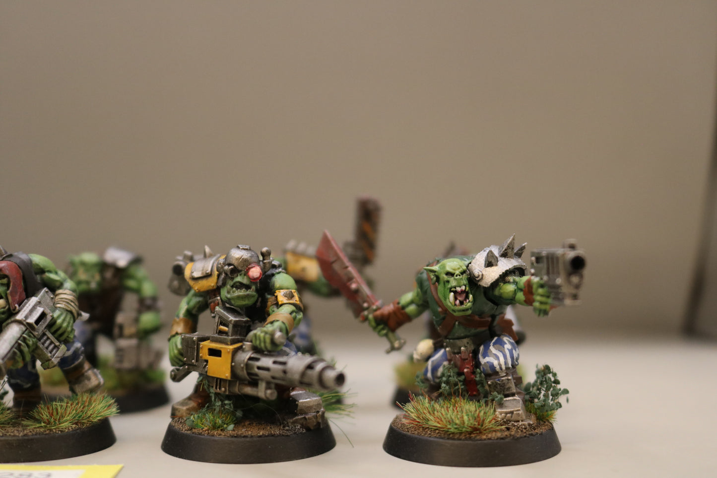 10x Ork Boyz #522 Very Well Painted Orks Warhammer 40k