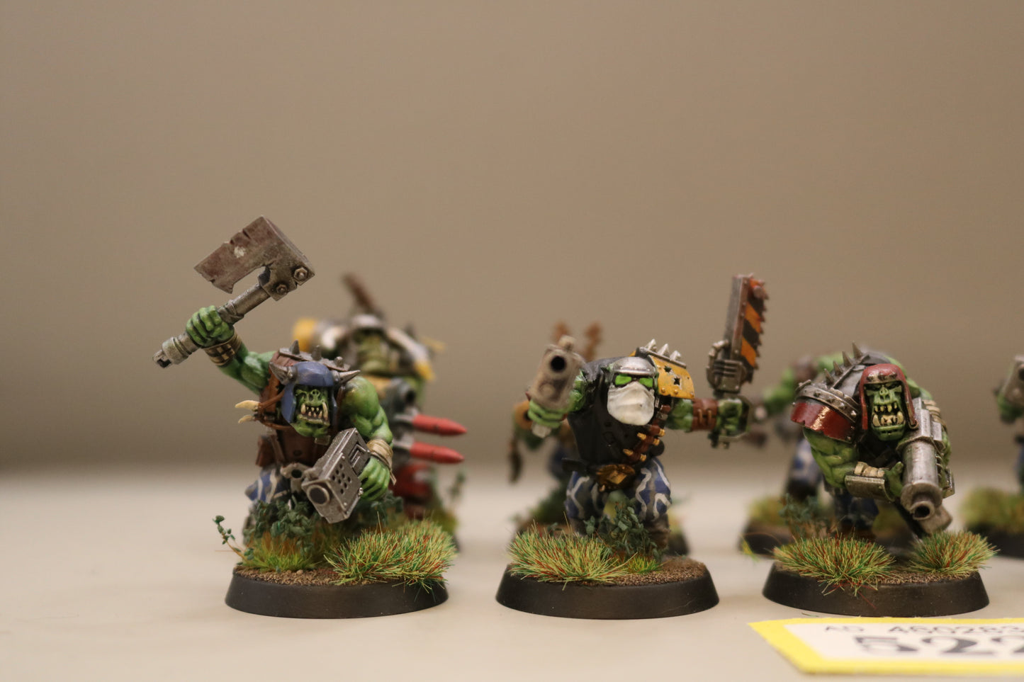 10x Ork Boyz #522 Very Well Painted Orks Warhammer 40k