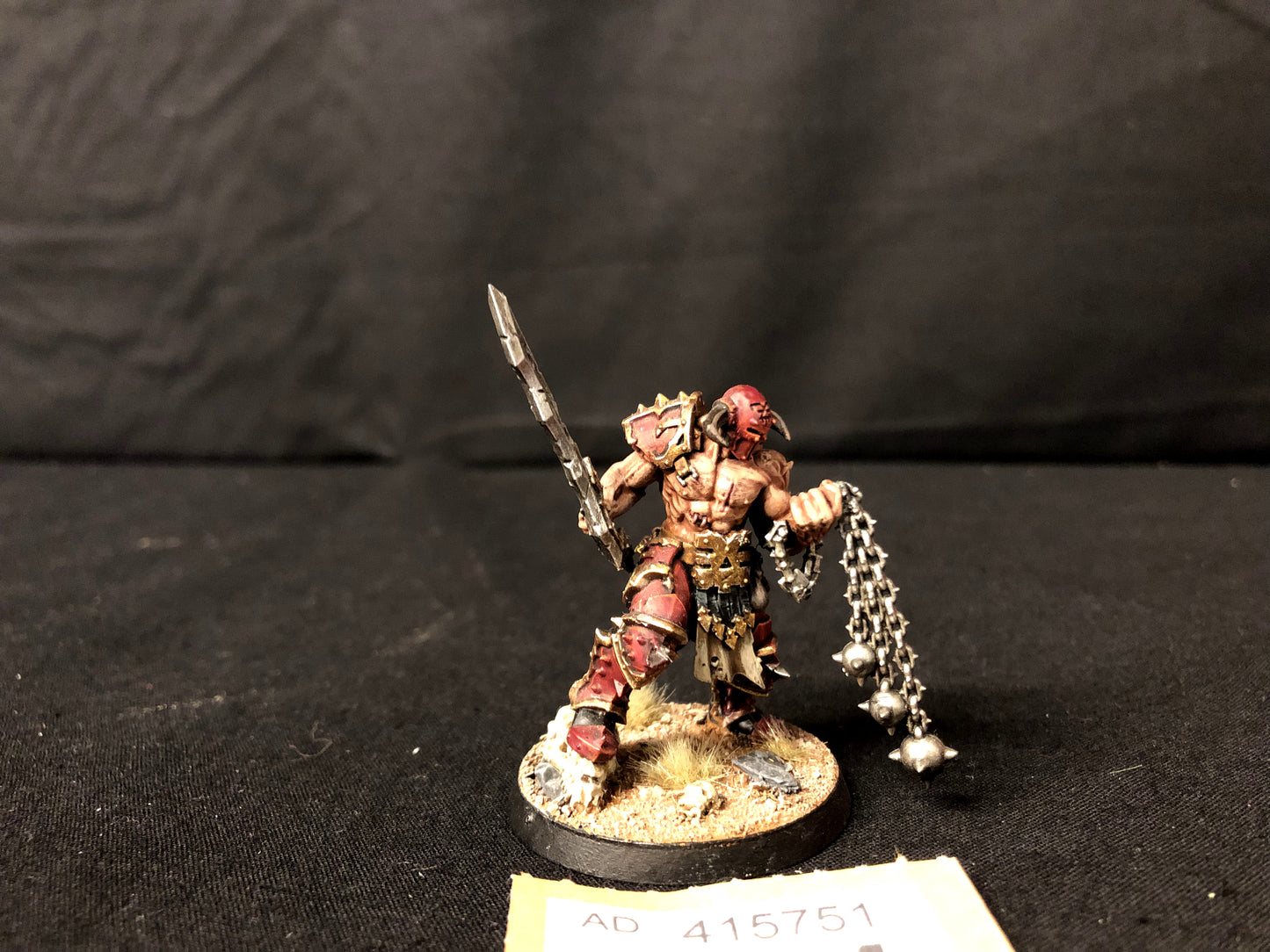 Slaughter Priest #104 VERY Well Painted Slaves to Darkness AOS Warhammer 40k