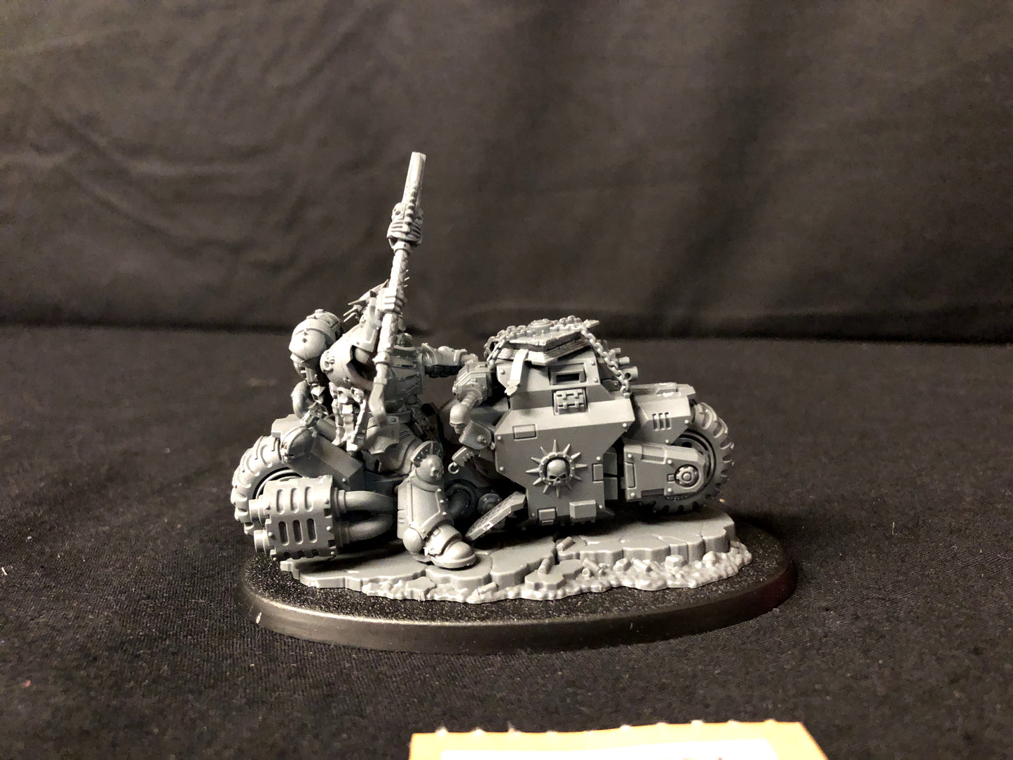 Chaplain on Bike #125 Space Marines Warhammer 40k
