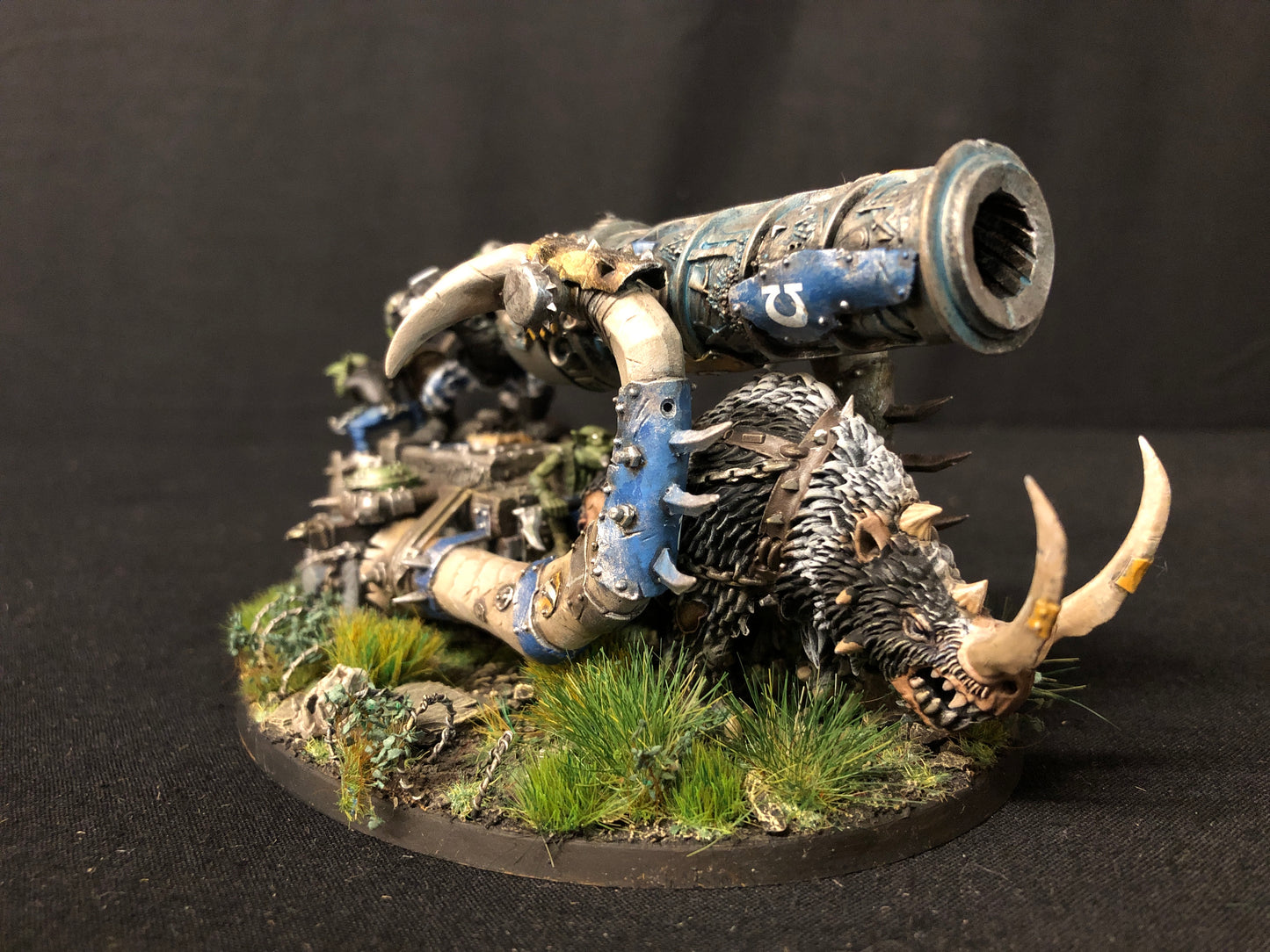 Mek Gun Kitbash Made With Boar #150 VERY Well Painted Orks Warhammer 40k