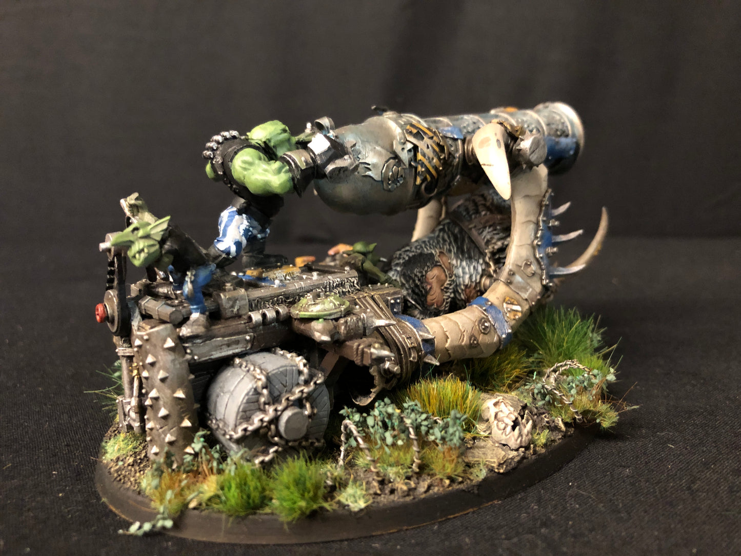 Mek Gun Kitbash Made With Boar #150 VERY Well Painted Orks Warhammer 40k