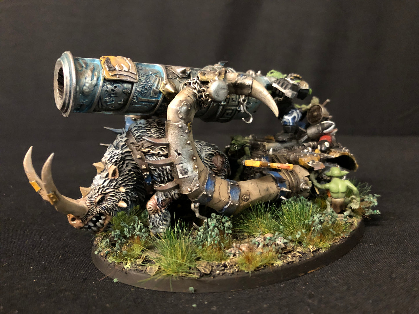 Mek Gun Kitbash Made With Boar #150 VERY Well Painted Orks Warhammer 40k