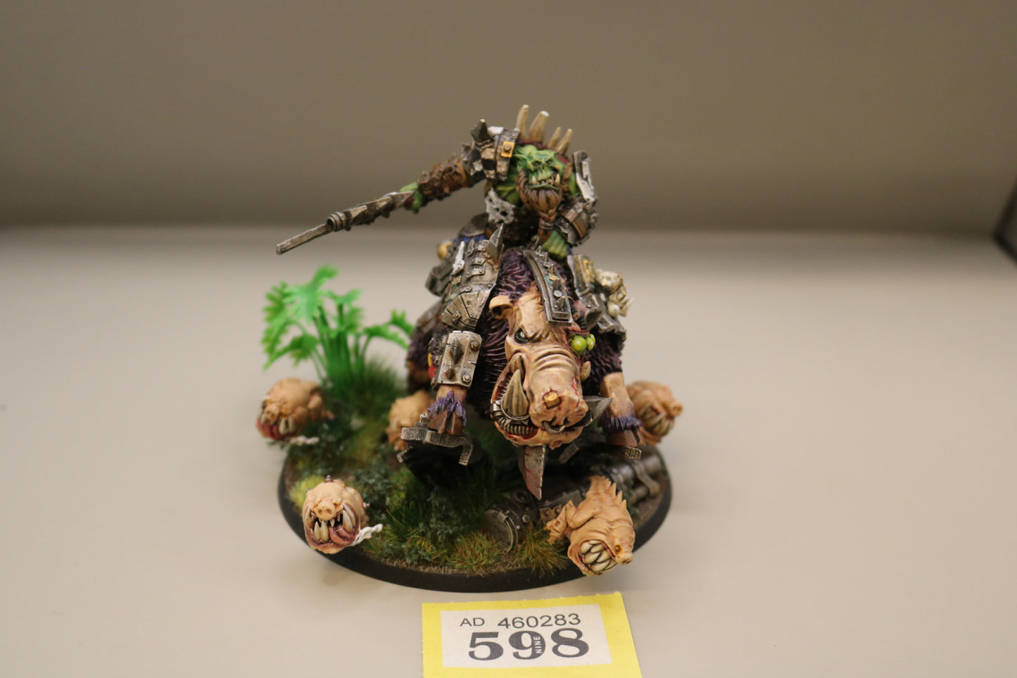Custom Warboss Maw-Grunta #598 VERY Well Painted Orks Orruk Warclans Warhammer 40k AOS