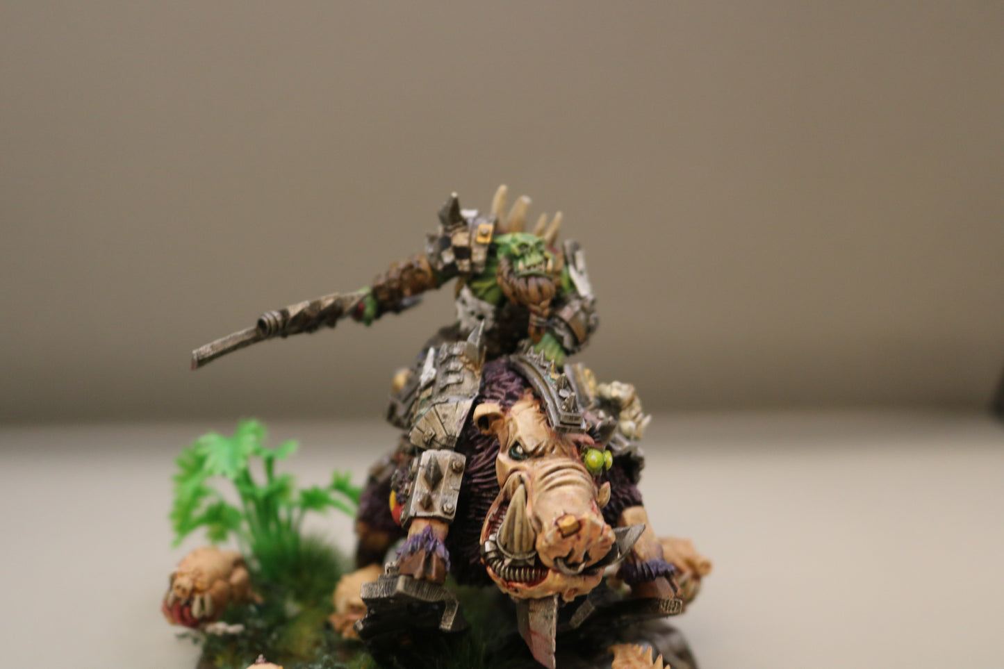 Custom Warboss Maw-Grunta #598 VERY Well Painted Orks Orruk Warclans Warhammer 40k AOS