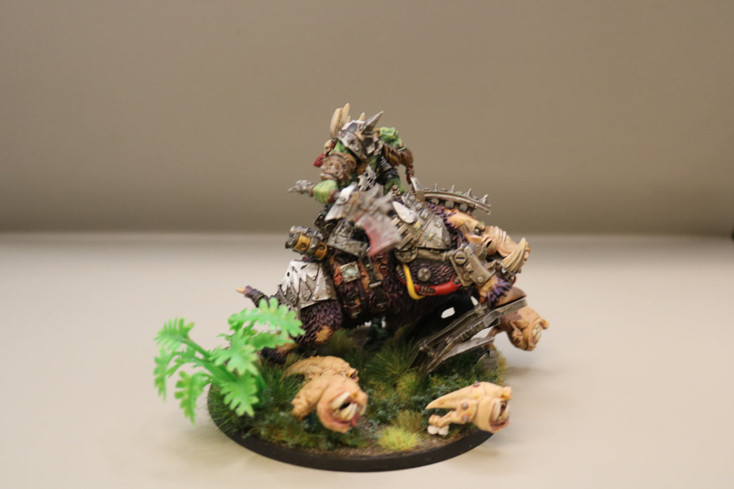 Custom Warboss Maw-Grunta #598 VERY Well Painted Orks Orruk Warclans Warhammer 40k AOS