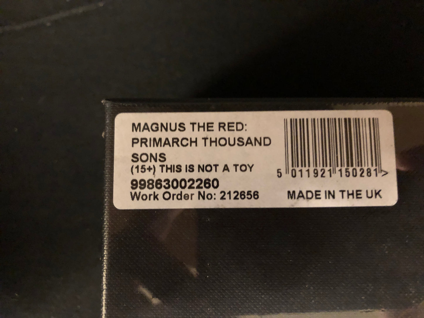 Magnus The Red BNIB Forgeworld #99 Thousand Sons AOS 30k Warhammer 40k