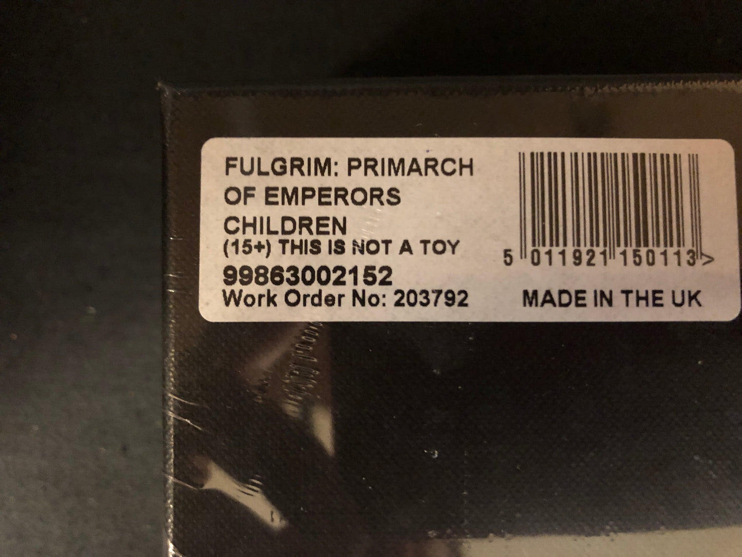 Fulgrim BNIB Forgeworld #100 Emperor's Children Warhammer 40k 30k