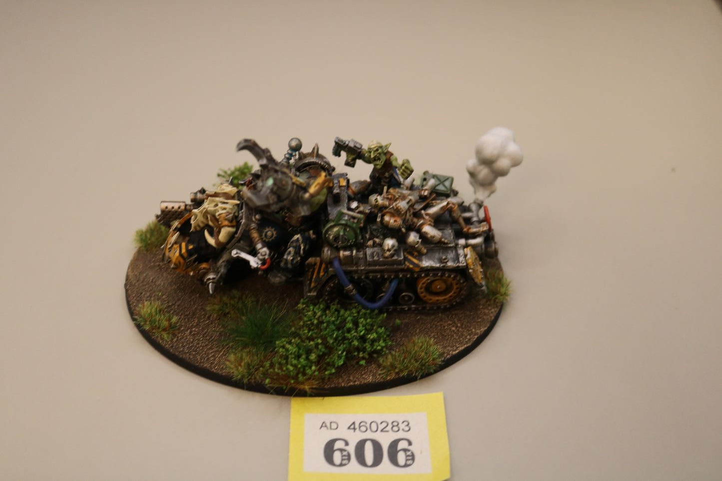 Warboss on Warbike Conversion #606 VERY Well Painted Orks Warhammer 40k