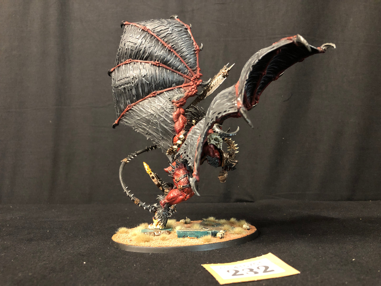 Bloodthirster #232 Commission Well Painted Daemons of Khorne AOS Warhammer 40k