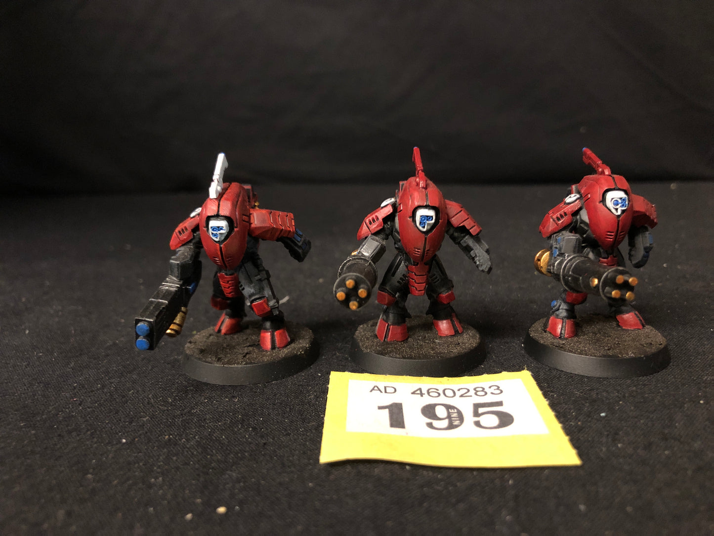 3x Stealth Battlesuits #195 Tau T'au Empire Warhammer 40k
