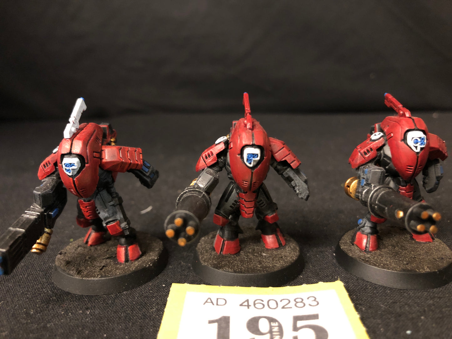 3x Stealth Battlesuits #195 Tau T'au Empire Warhammer 40k