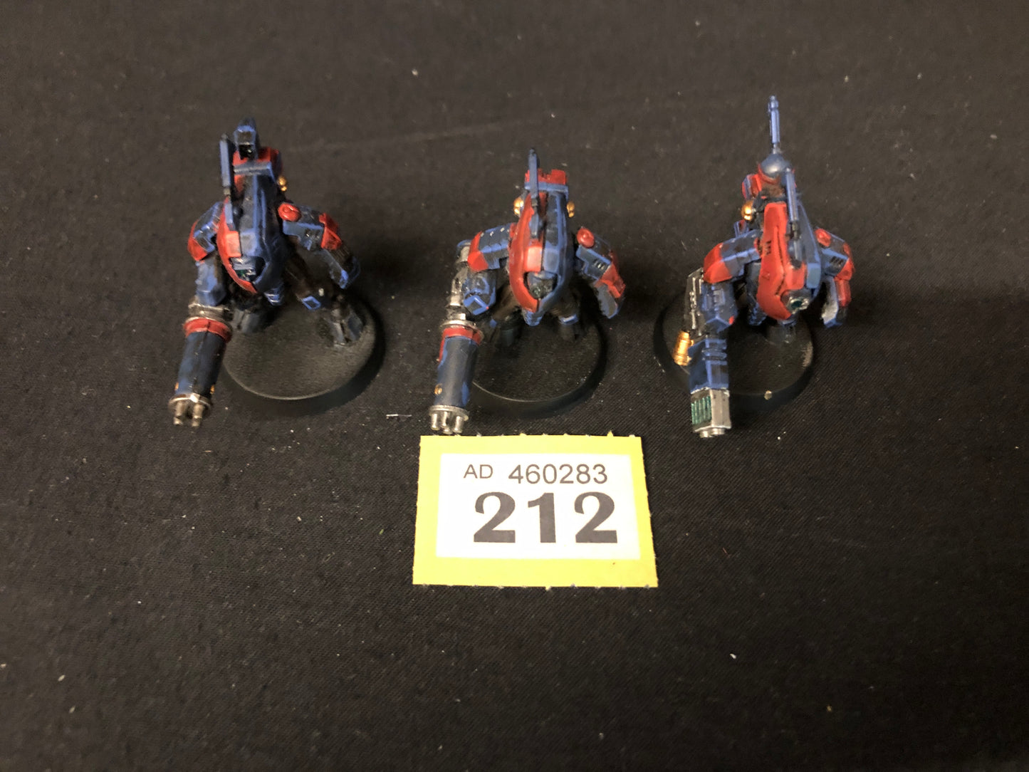 3x Stealth Battlesuits #212 Tau T'au Empire Warhammer 40k