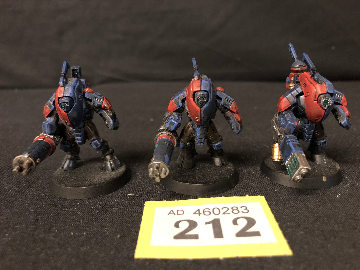 3x Stealth Battlesuits #212 Tau T'au Empire Warhammer 40k