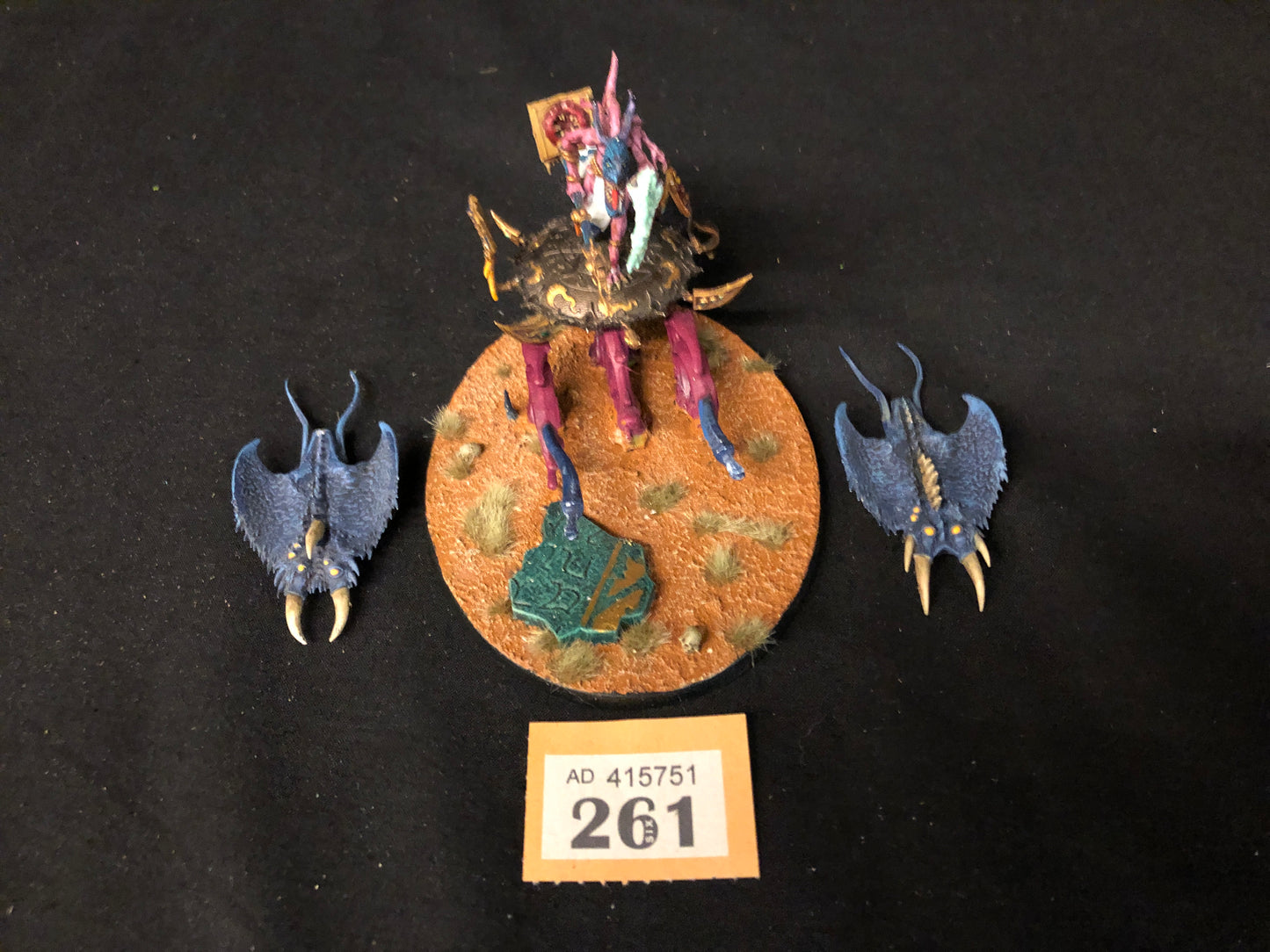 Fateskimmer, Herald of Tzeentch on Burning Chariot #261 VERY Well Painted Disciples of Tzeentch AOS Warhammer 40k