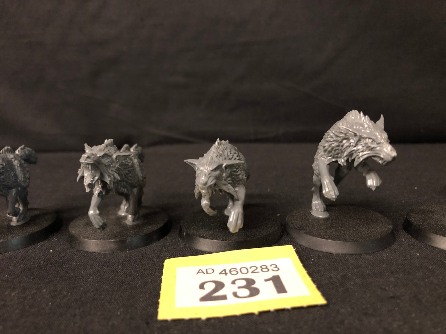 5x Fenrisian Wolves #231 Space Wolves Space Marines Warhammer 40k