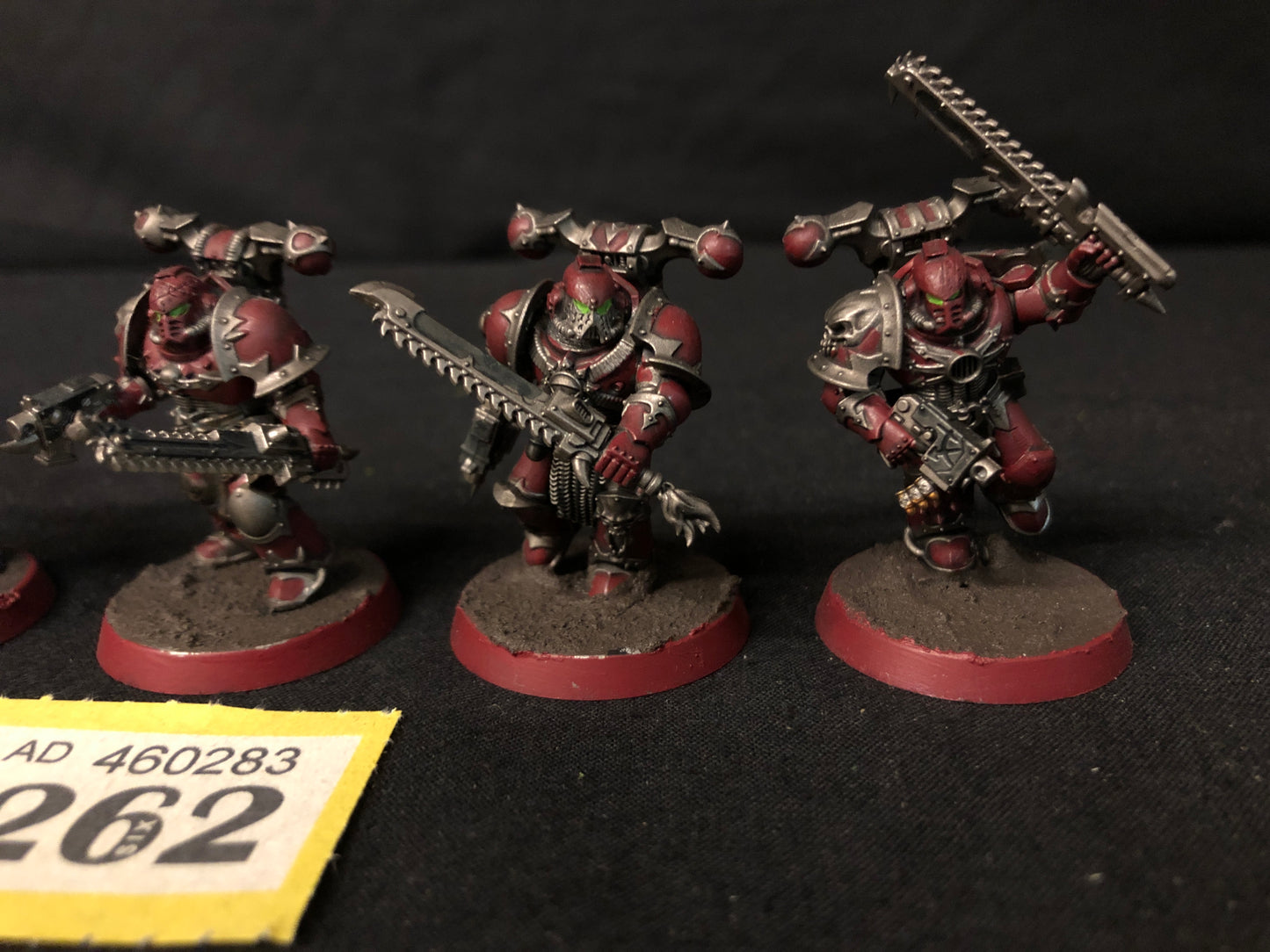 5x Chaos Space Marines #262 Chaos Space Marines Warhammer 40k